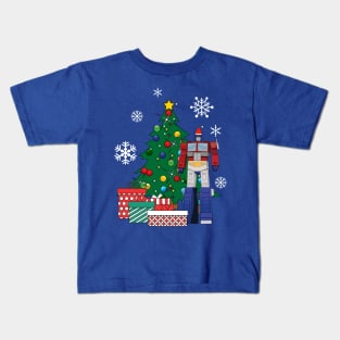 Optimus Prime Around The Christmas Tree Kids T-Shirt